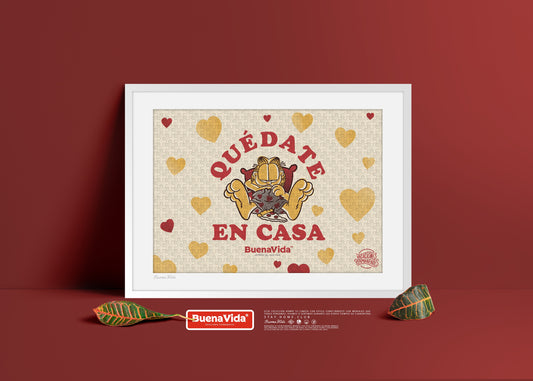 "Quedate En Casa" Garfield